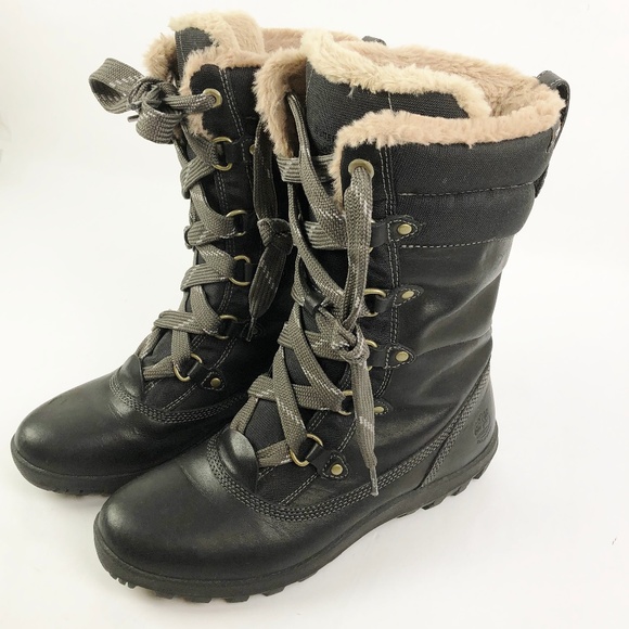 timberland mount hope boots black